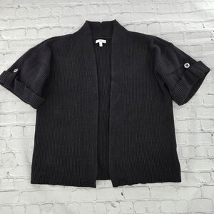Croft&Barrow Short Sleeve Open Cardigan Size XL